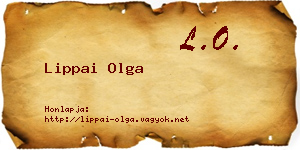 Lippai Olga névjegykártya